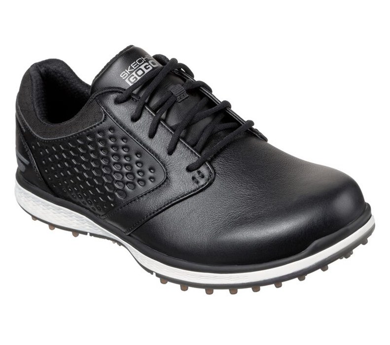 Skechers Dam Svarta/Vita Snörskor - Go Golf Elite V.3 - Deluxe - Sverige (VWFEO-5920)
